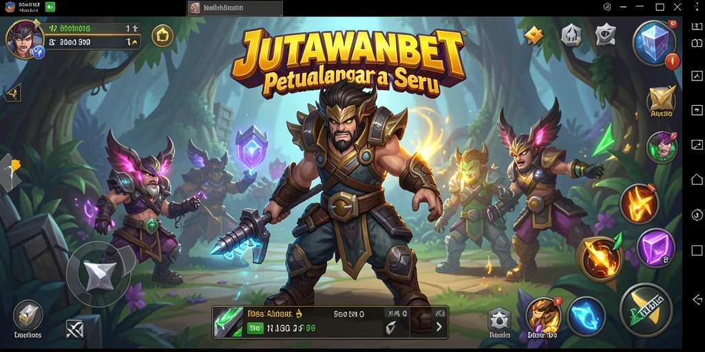Tangkapan layar menunjukkan pertempuran mendebarkan di JUTAWANBET dengan visual yang memukau.