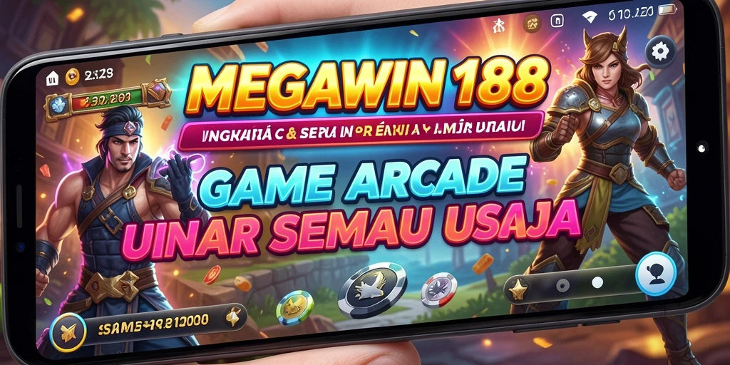 Gameplay seru dalam MEGAWIN188 dengan berbagai tantangan Arcade.