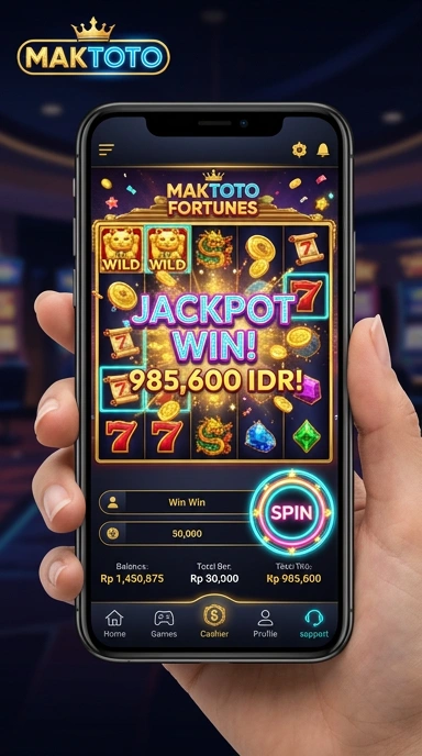 Fitur pencarian aplikasi yang cepat dan efisien di maktoto.